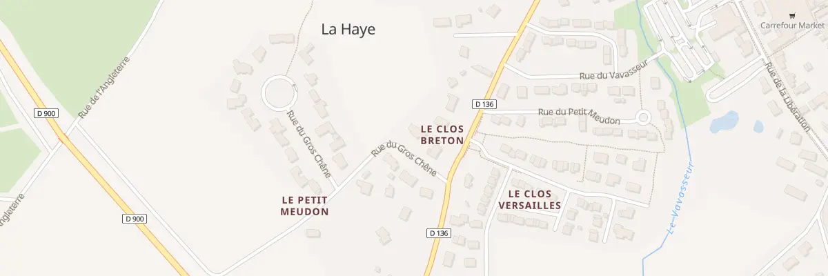 Plan du 4 Rue du Gros Chene Montgard à La Haye