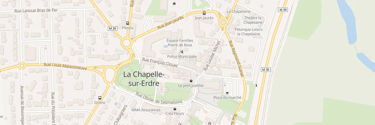 Plan du 6 Rue François Clouet à La Chapelle-sur-Erdre