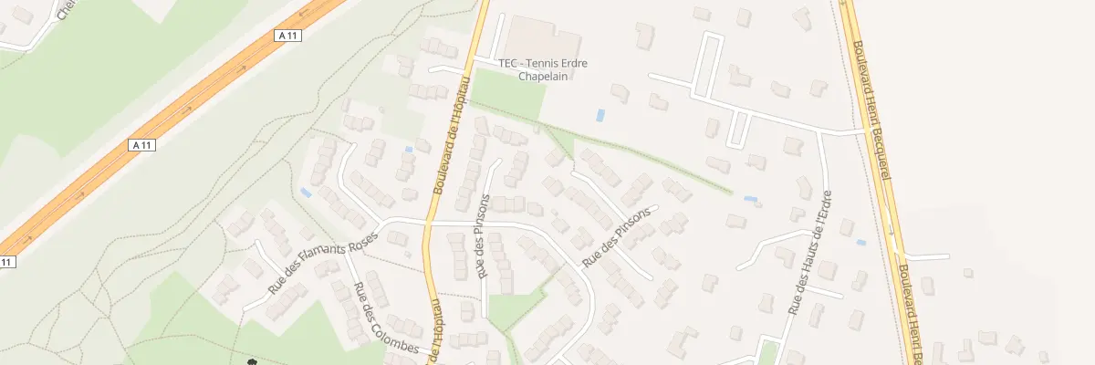 Plan du 67 Rue des Pinsons à La Chapelle-sur-Erdre