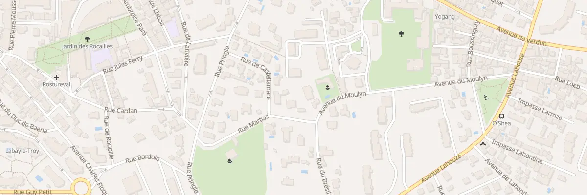 Plan du 15 Rue Martias à Biarritz