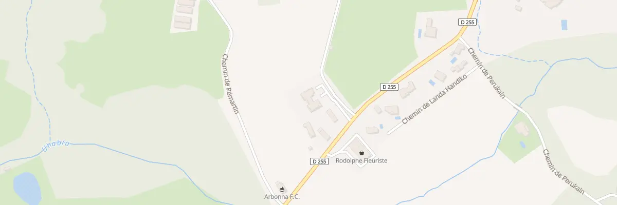 Plan du 1250 Rte de Biarritz à Arbonne à Arbonne