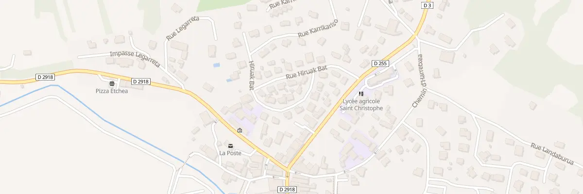 Plan du 21 Rue du Lotissement Hiruak Bat à Saint-Pée-sur-Nivelle