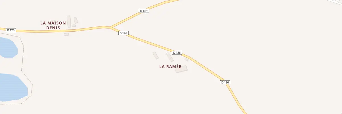 Plan du 3 La Ramée à Magneville