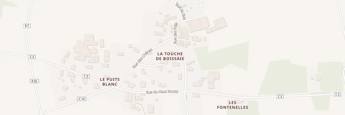 Plan du 6 Rue des Palis à Nozay