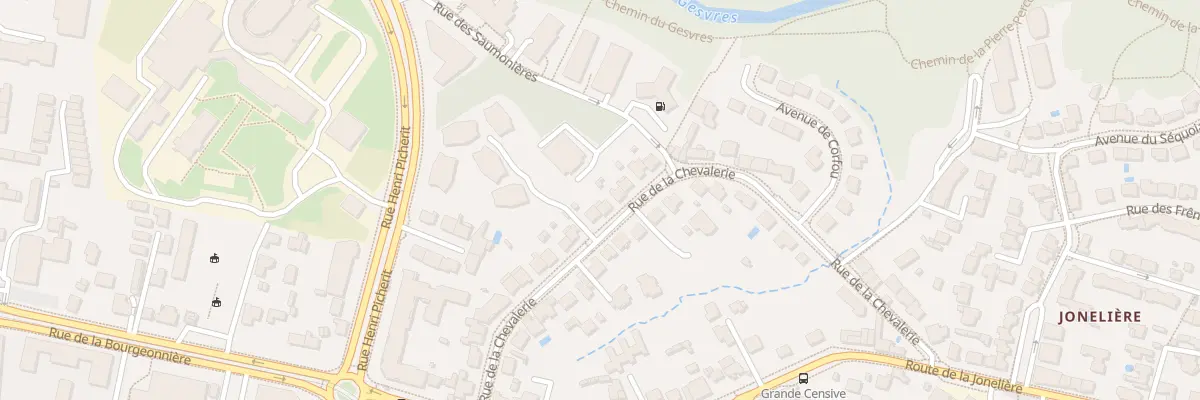 Plan du 44 Rue de la Chevalerie à Nantes