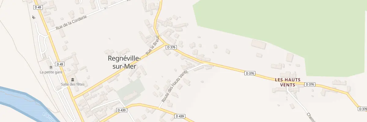 Plan du 14 Rue de la Hauteur à Regnéville-sur-Mer