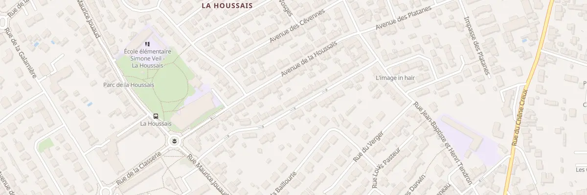 Plan du 18 Av des Alpes à Rezé