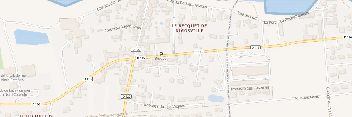Plan du 360 Rue Maxime Laubeuf à Cherbourg-en-Cotentin