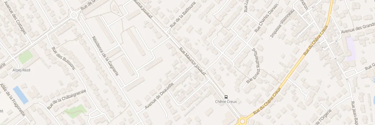 Plan du 190 Rue Maurice Jouaud à Rezé