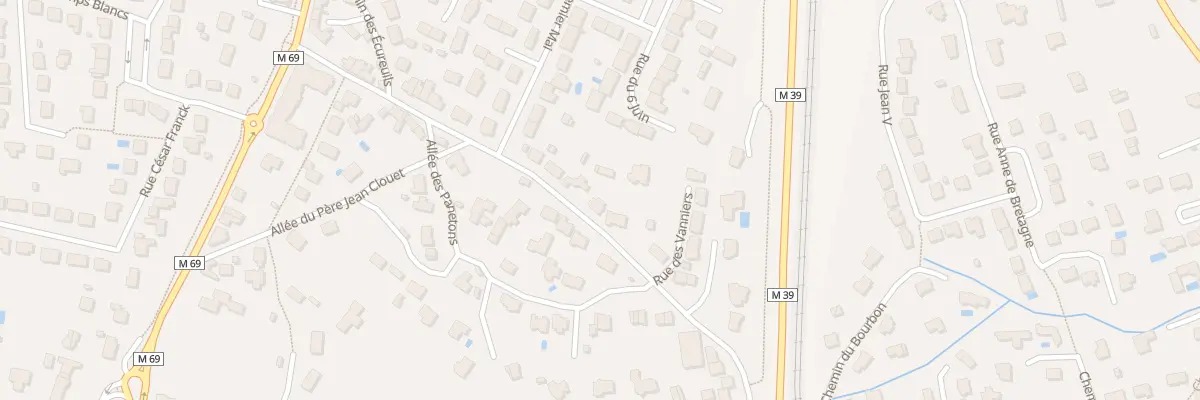 Plan du 23 Rue de la Mongendrière à La Chapelle-sur-Erdre