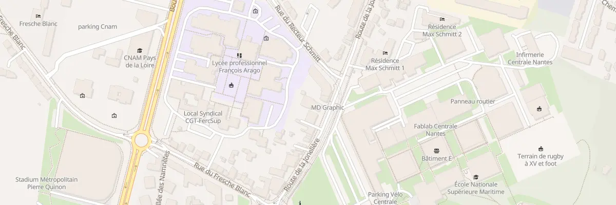 Plan du 47 Rte de la Jonelière à Nantes