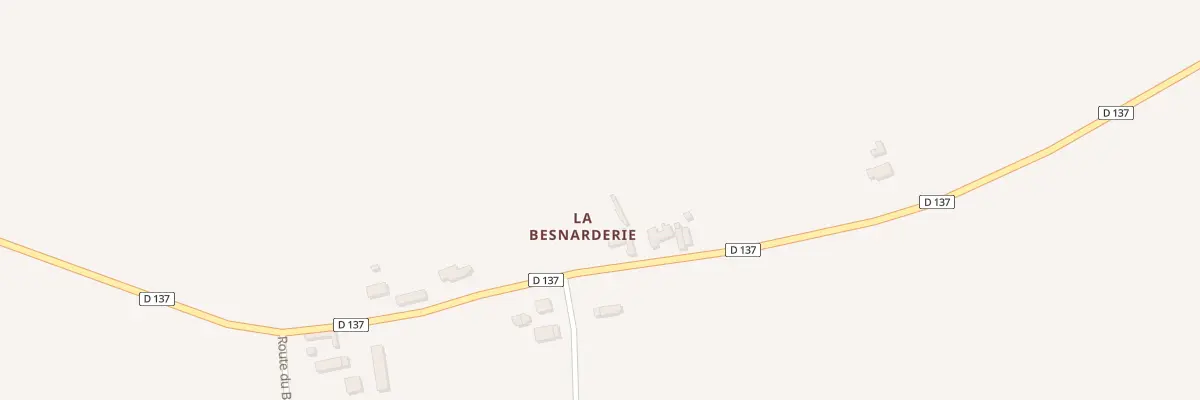 Plan du 5042 La Besnarderie à Doville