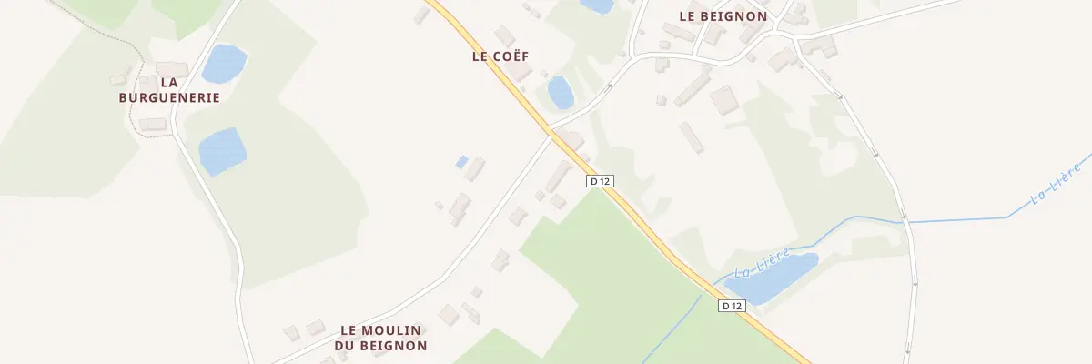 Plan du 1 Le Moulin du Beignon à Sainte-Flaive-des-Loups