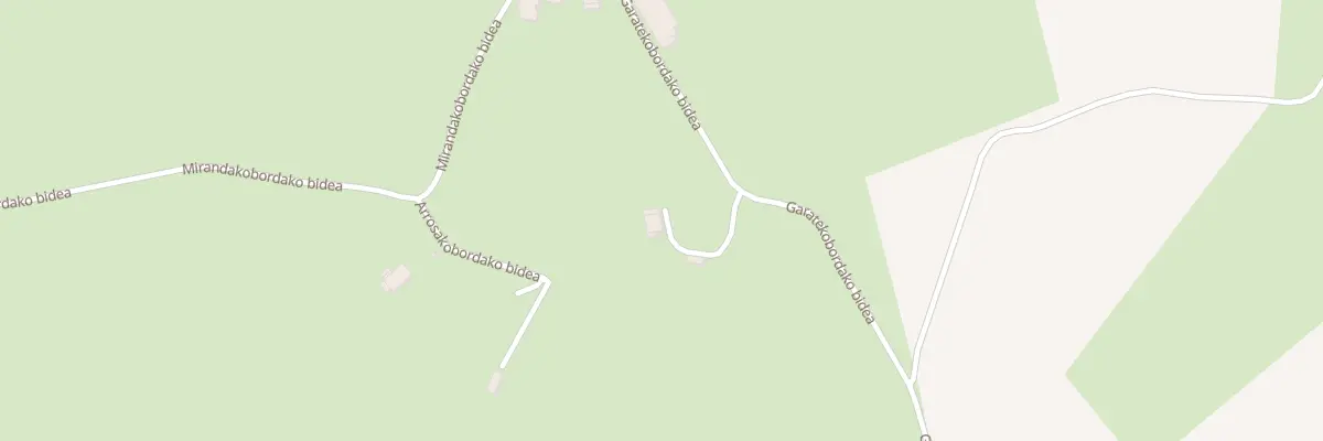 Plan du 1840 Garatekobordako bidea à Sare