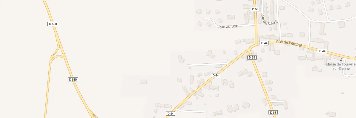 Plan du 1014 Rue de l’Amiral à Tourville-sur-Sienne