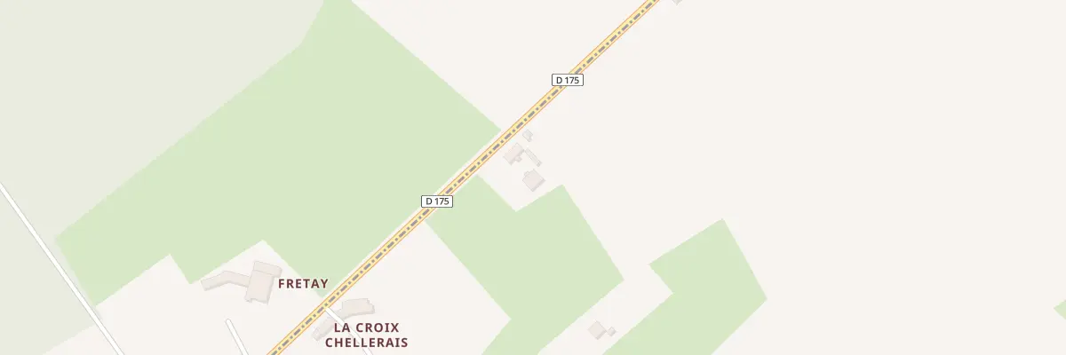 Plan du 5022 La Croix Chellerais à Gahard