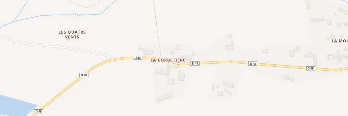 Plan du 5287 La Corbetière à Brie