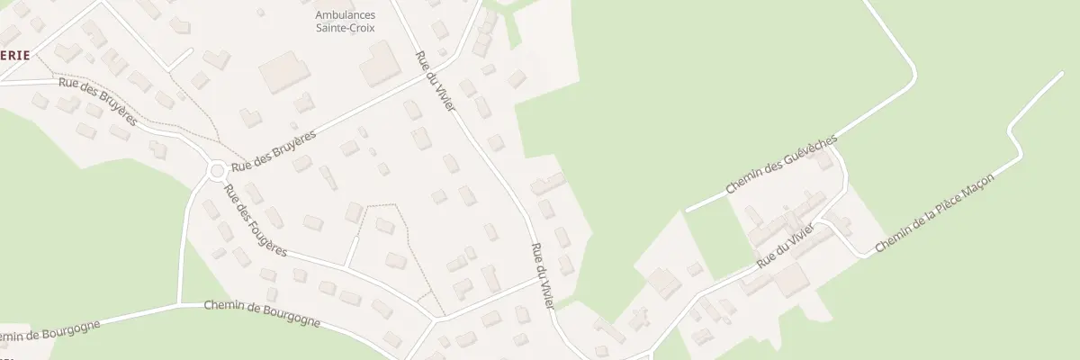 Plan du 231 Rue du Vivier à Créances