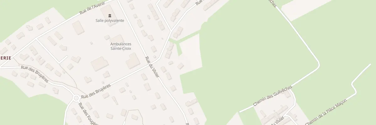 Plan du 211 Rue du Vivier à Créances