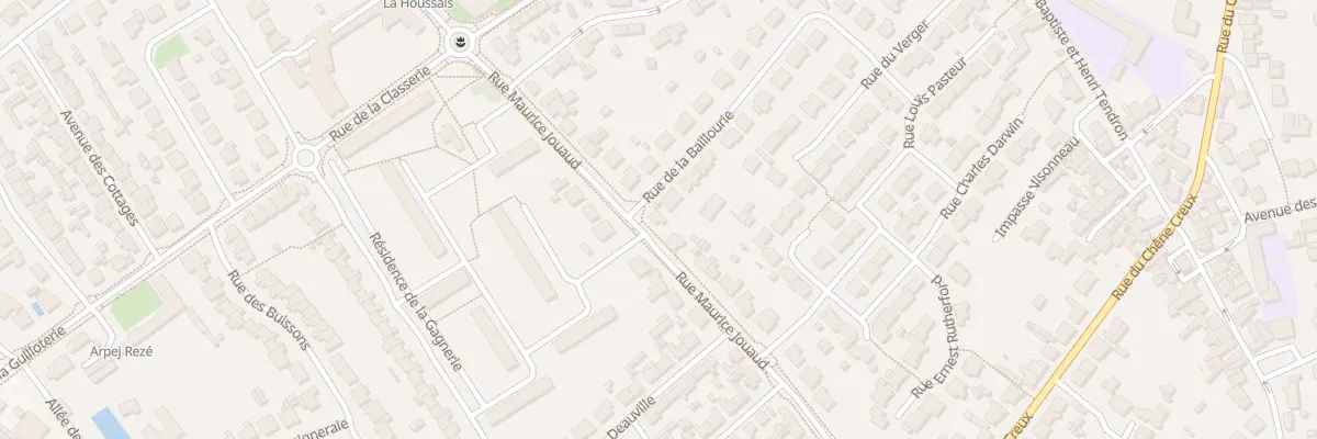 Plan du 159 Rue Maurice Jouaud à Rezé
