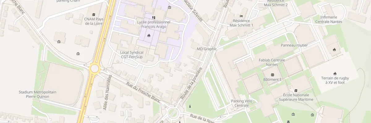 Plan du 39 Rte de la Jonelière à Nantes