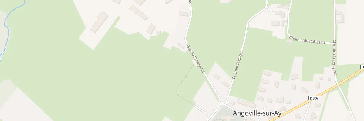 Plan du 57 Rue Abbe Pasturel - Angoville à Lessay