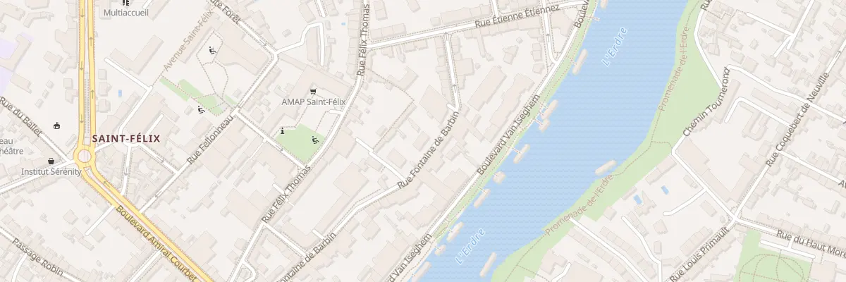 Plan du 49 Rue Fontaine de Barbin à Nantes