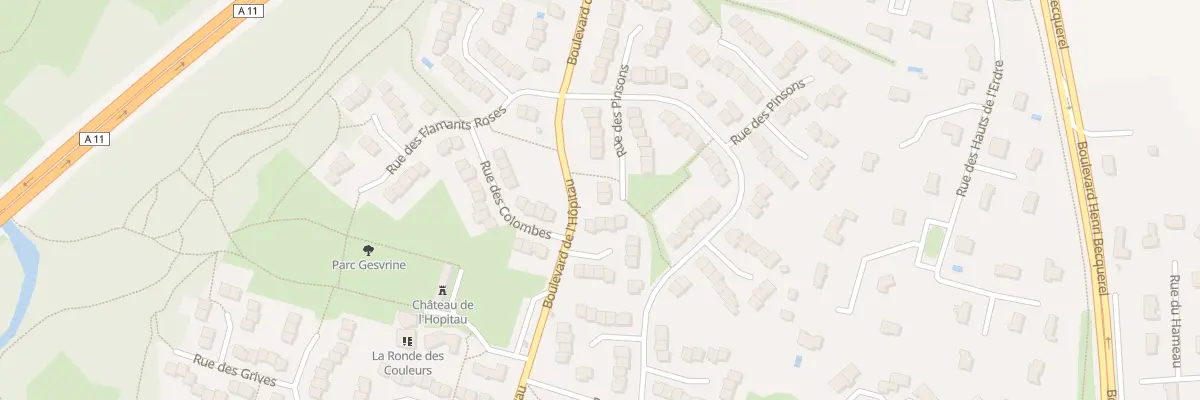 Plan du 102 Rue des Pinsons à La Chapelle-sur-Erdre