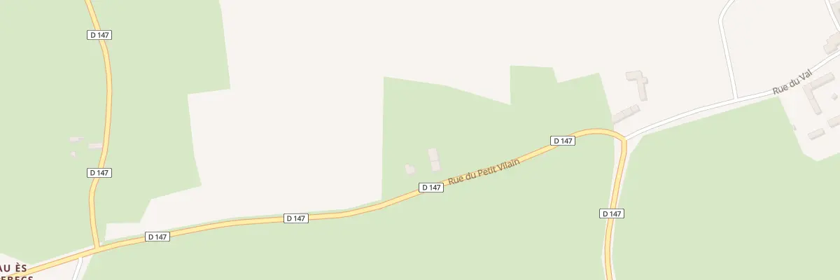 Plan du 20 Rue du Pelle Vilain à Néhou