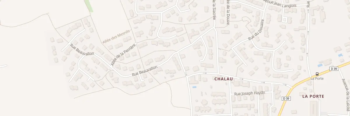 Plan du 5 Rue Beauvallon à Nouvoitou