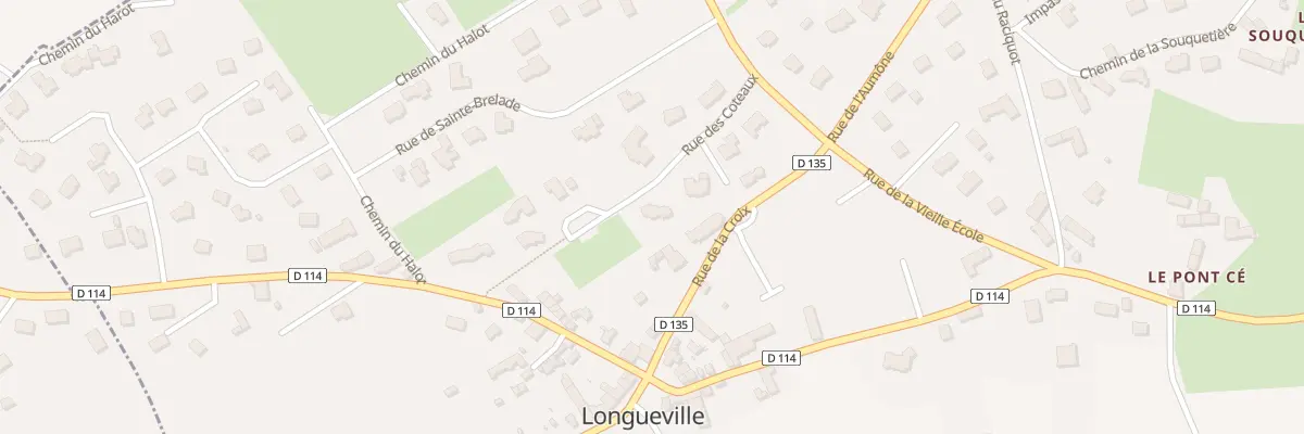 Plan du 135 Rue des Coteaux à Longueville