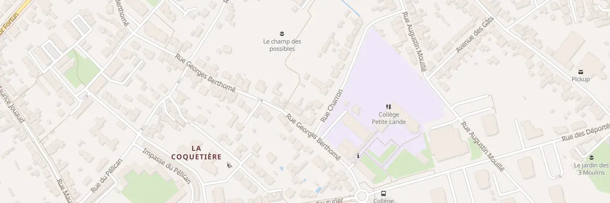 Plan du 75 Rue Georges Berthomé à Rezé