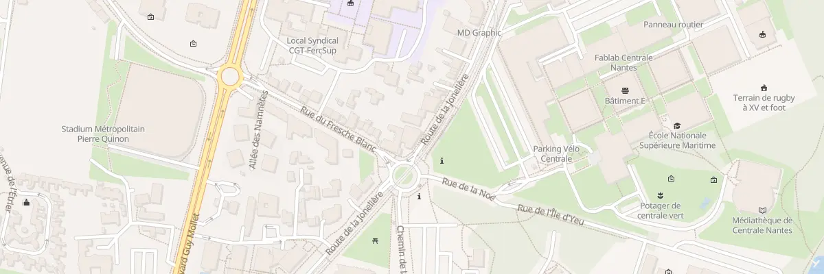 Plan du 19 Rte de la Jonelière à Nantes