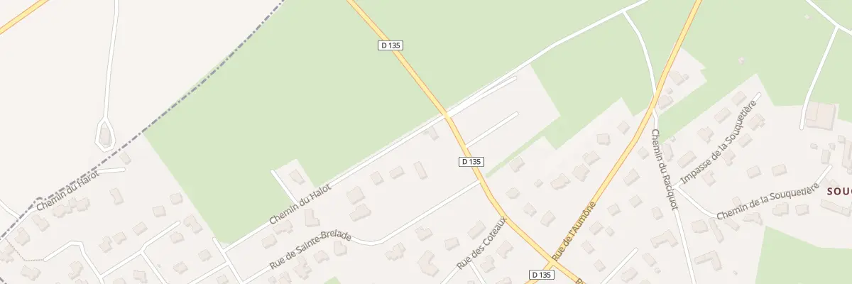 Plan du 5035 Le Halot à Longueville