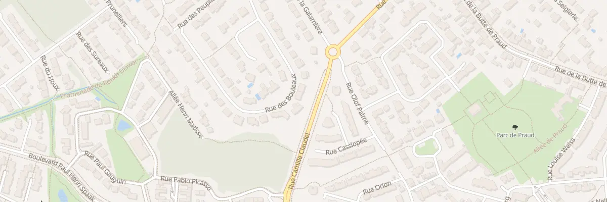 Plan du 23 Rue des Bouleaux à Rezé