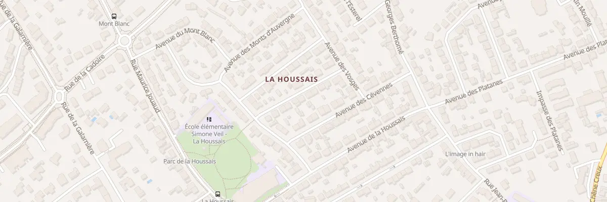 Plan du 9 Av des Monts d’Armorique à Rezé