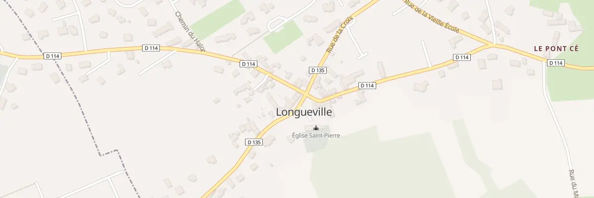 Plan du 5134 Le Bourg à Longueville