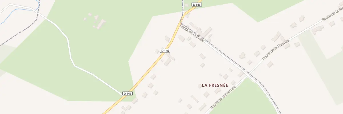 Plan du 596 Rte de la Paperie à Négreville