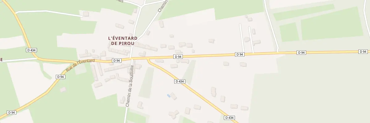 Plan du 14 Rue de l’Eventard à Pirou