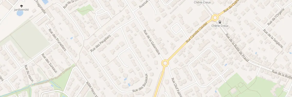 Plan du 134 Rue de la Galarnière à Rezé