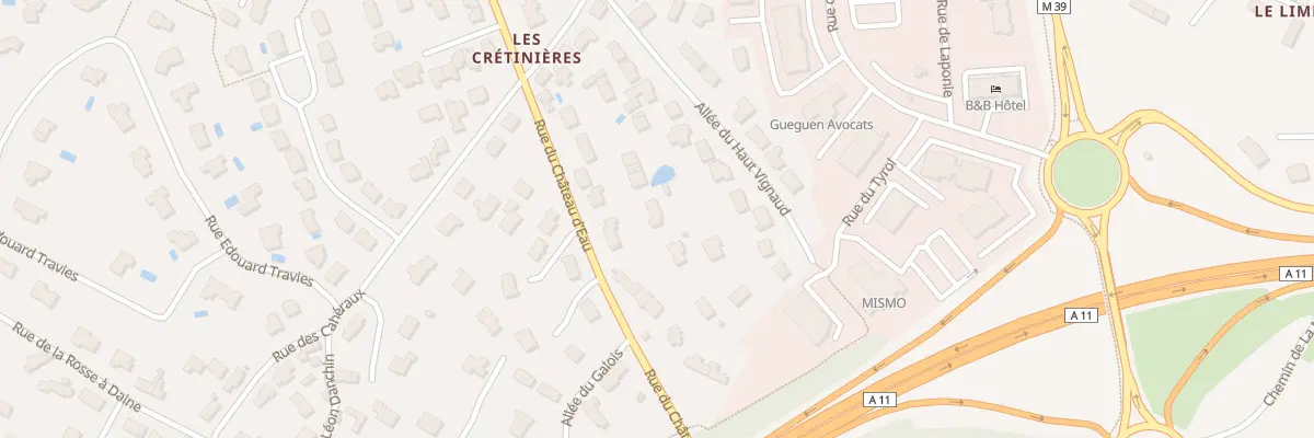 Plan du 85 Rue du Château d’Eau à La Chapelle-sur-Erdre