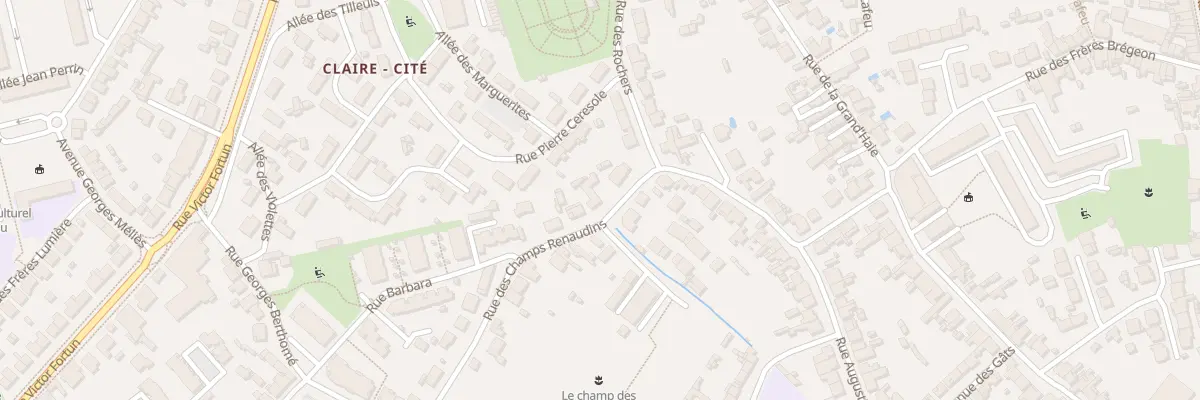 Plan du 34 Rue des Champs Renaudins à Rezé
