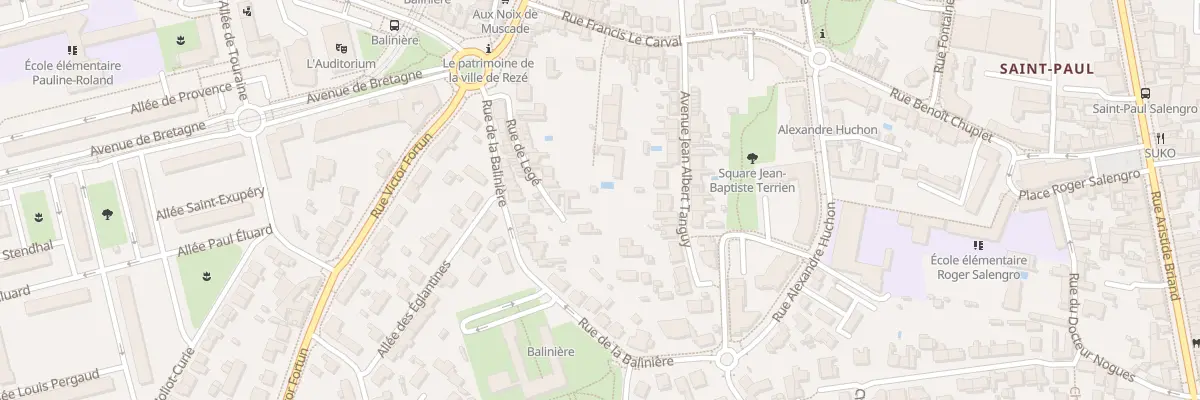 Plan du 15B Rue de Legé à Rezé