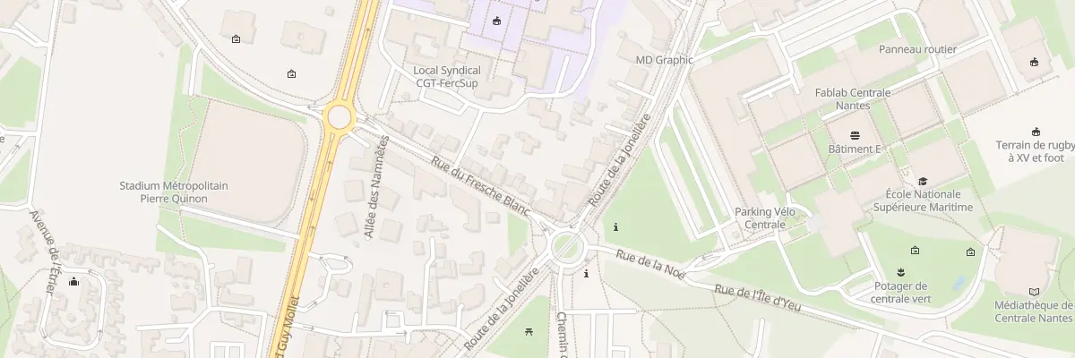 Plan du 4 Rue du Fresche Blanc à Nantes