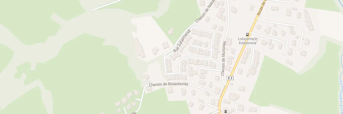 Plan du 7756 Rue Suhalmendi à Saint-Pée-sur-Nivelle
