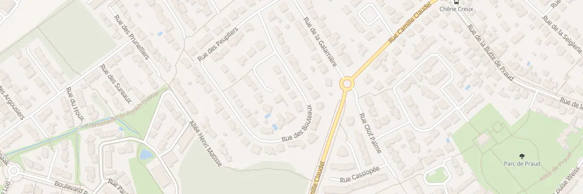 Plan du 12 Rue des Bouleaux à Rezé
