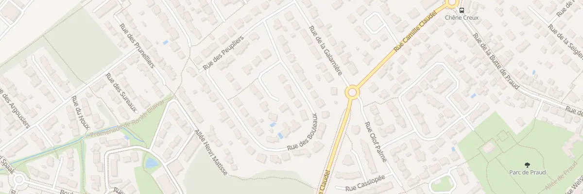 Plan du 10 Rue des Bouleaux à Rezé
