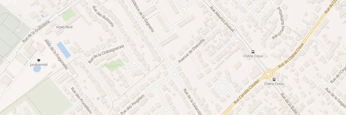 Plan du 97 Rue de la Galarnière à Rezé