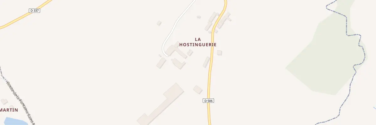 Plan du 1 Imp de la Hostinguerie à Doville