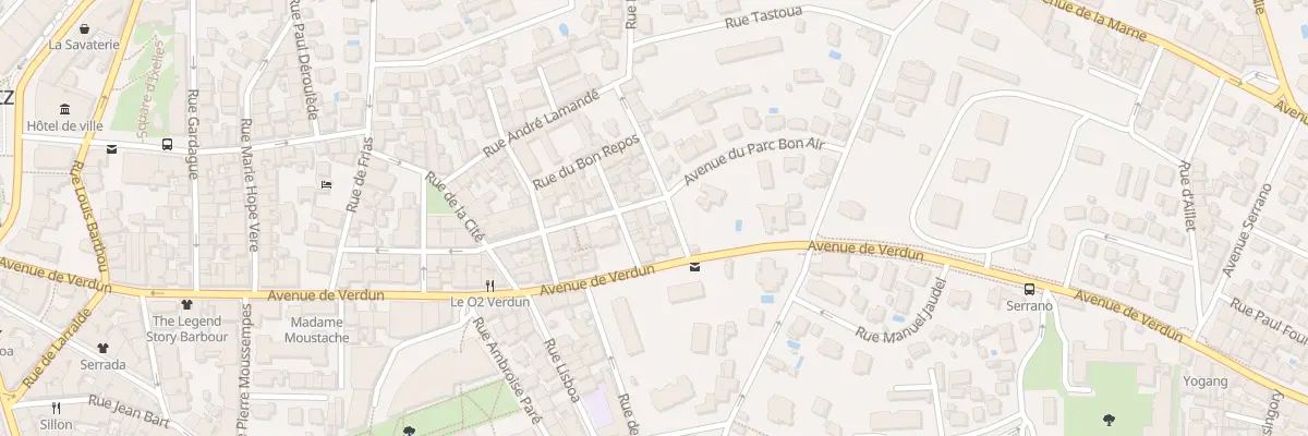Plan du 3 Rue Nungesser à Biarritz